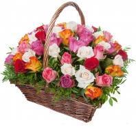 Композиция из роз «Цветочная фея»